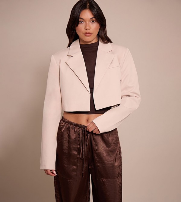 Tailored Cropped Blazer