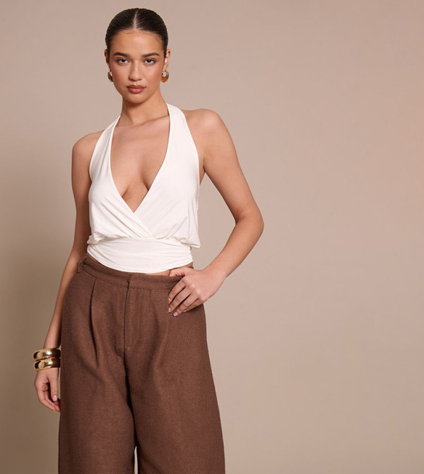 كروب توب بقبة هالتر 