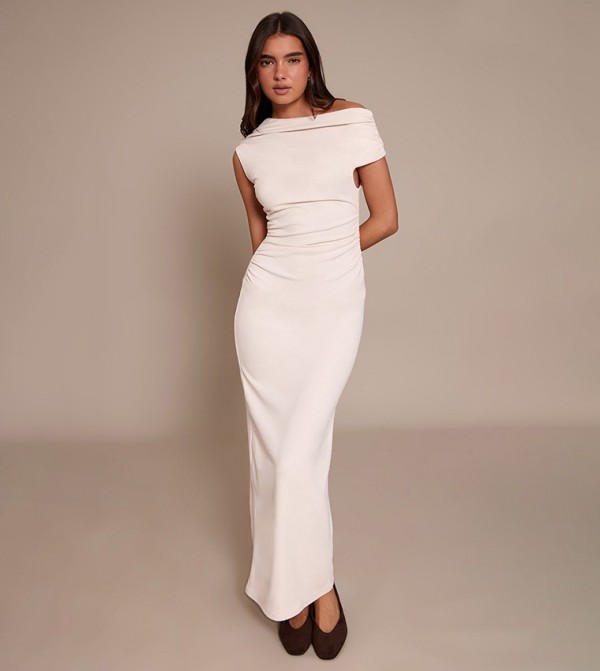 Super Soft Asymmetric Bodycon Mini Dress