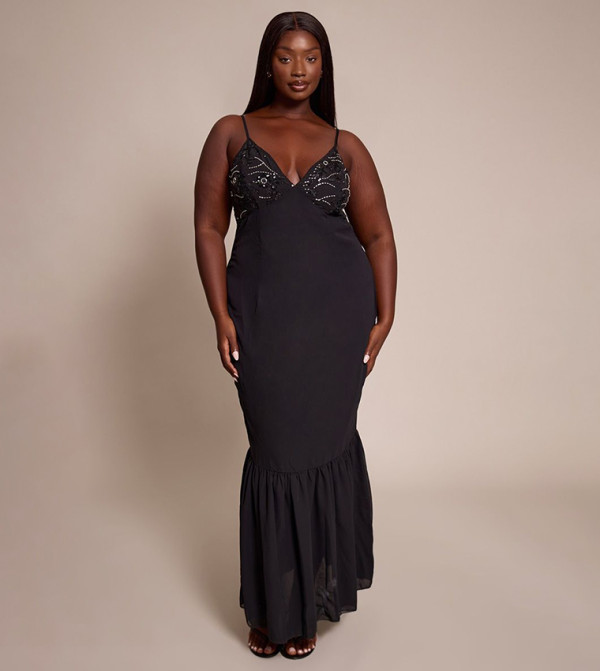 slim fit dress slacks Idia Plus Size Evening in Orchid main image 1