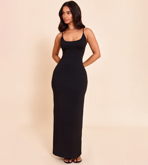 Petite Soft Touch Jersey Strappy Maxi Dress