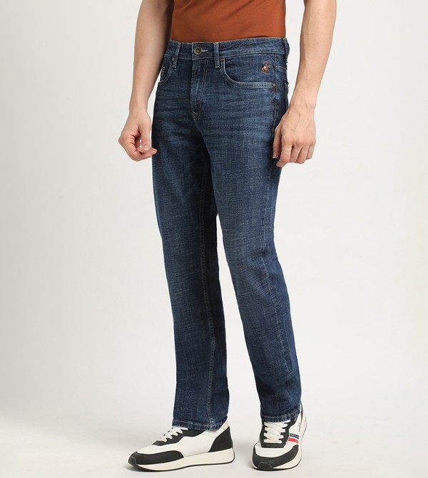 Mid-Rise Slim Fit Jeans