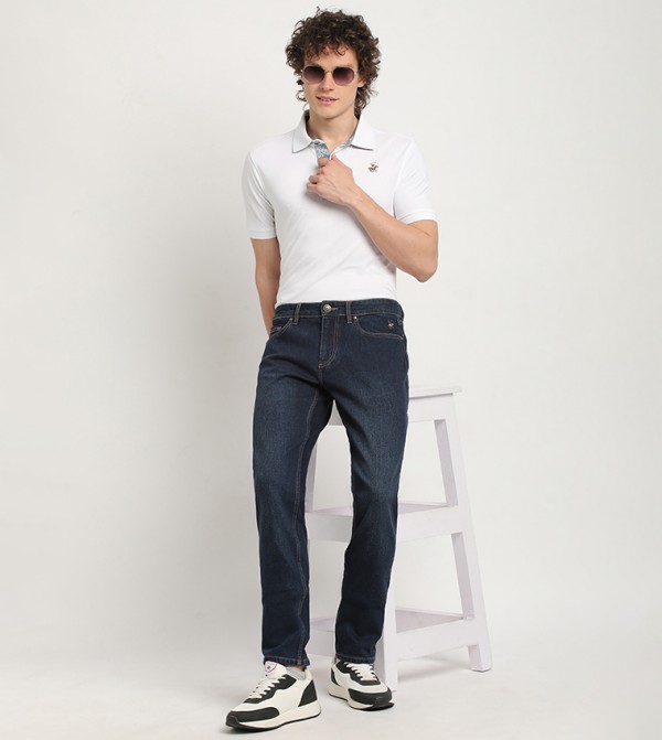 Mid-Rise Slim Fit Jeans