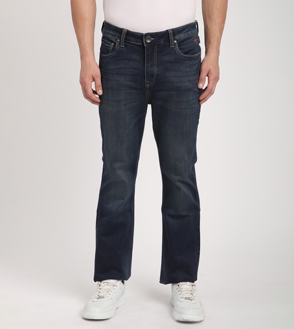 Faded Bootcut Jeans