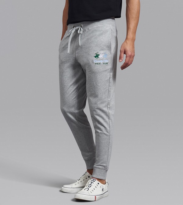 Logo Embroidered Joggers