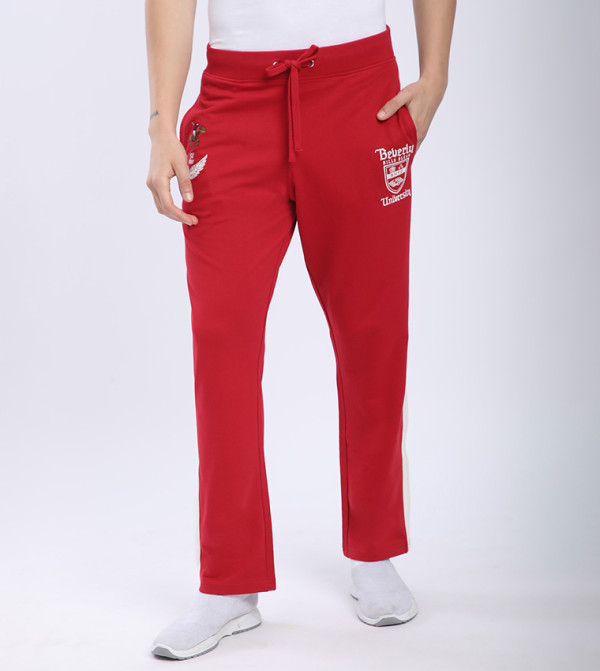 Logo Detail Drawstring Waist Sweatpants