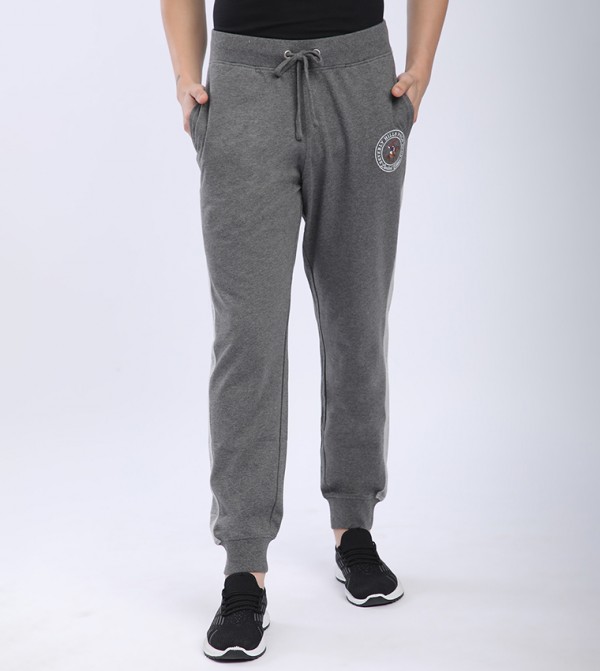 Stripe Detail Drawstring Waist Joggers