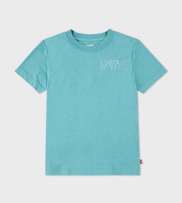 Back Printed Crew Neck T-Shirt