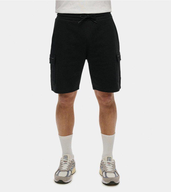 Tech Logo Printed Cargo Shorts