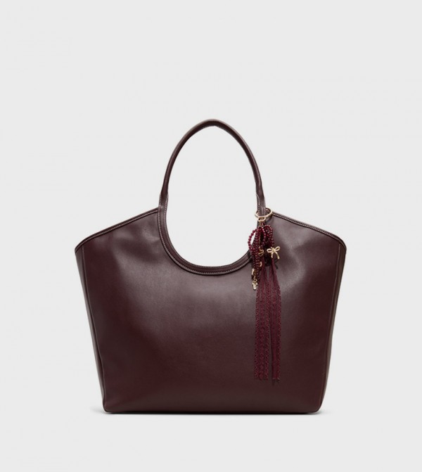 MADELIINE Textured Tote Bag