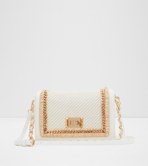MAFFAY Textured Chain Handle Crossbody Bag