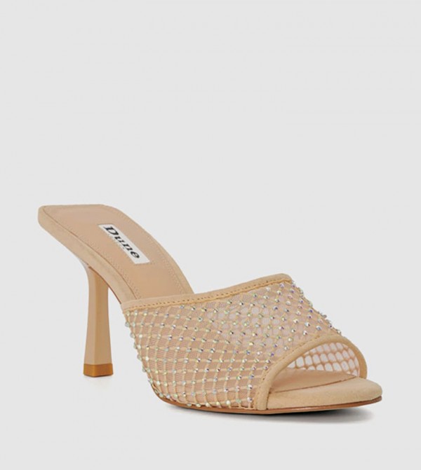 MAJORLY Embellished Heel Sandals