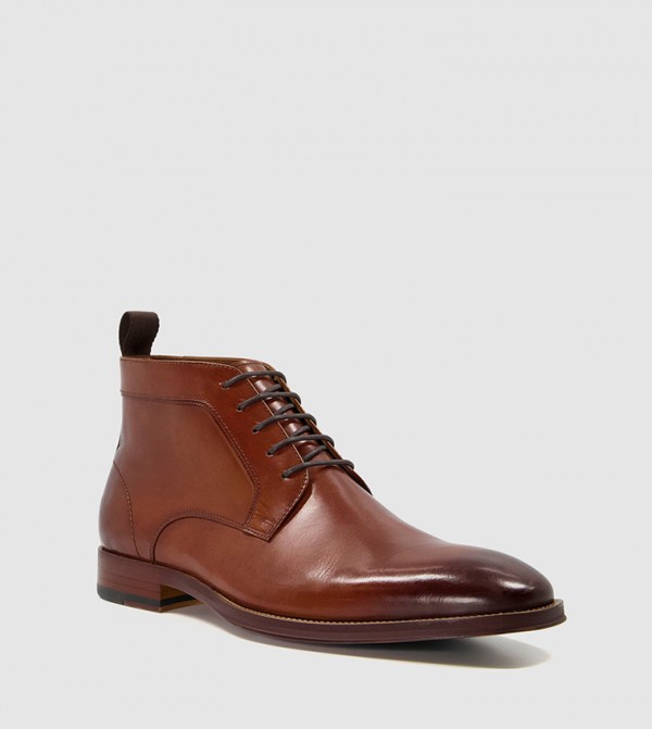 Buy Dune London MALL Almond Toe Oxford Shoes In Tan 6thStreet UAE