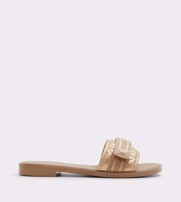 MANA Quilted Slide Sandals