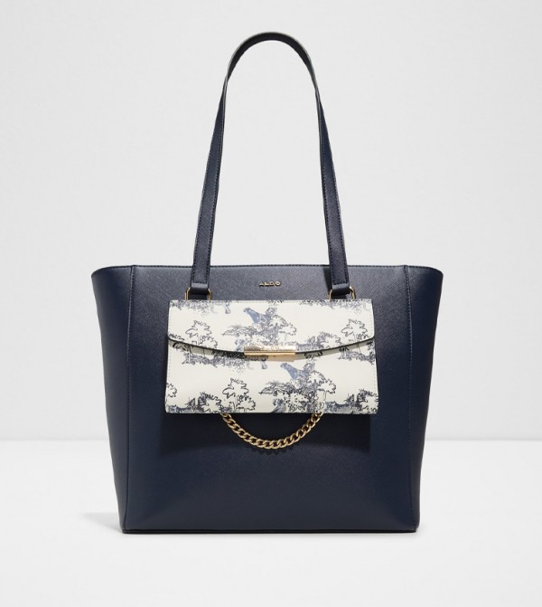 MANERELDEN Chain Detail Tote Bag