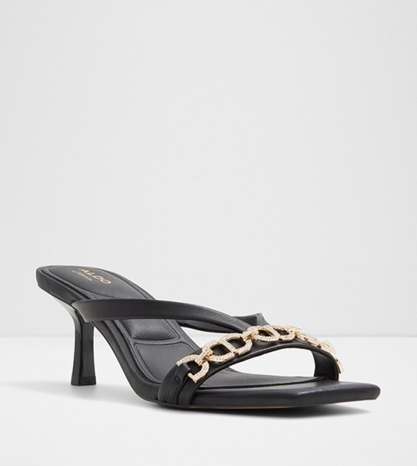 MARCELLINE Embellished Heel Sandals