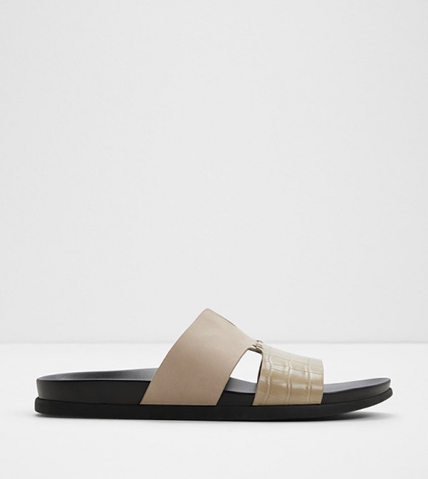 MARCELO Croc Textured Open Toe Sandals