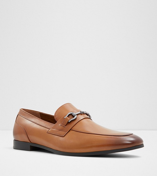 MARINHO Metal Accent Loafers