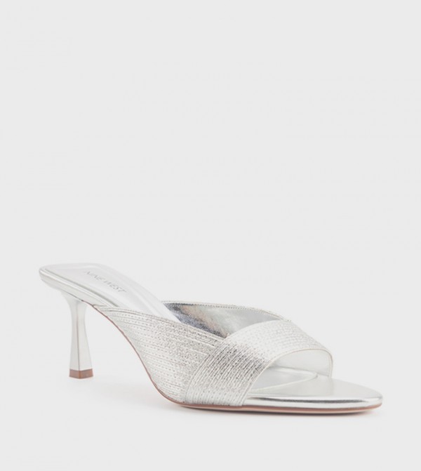 MARTINA Metallic Heeled Sandals