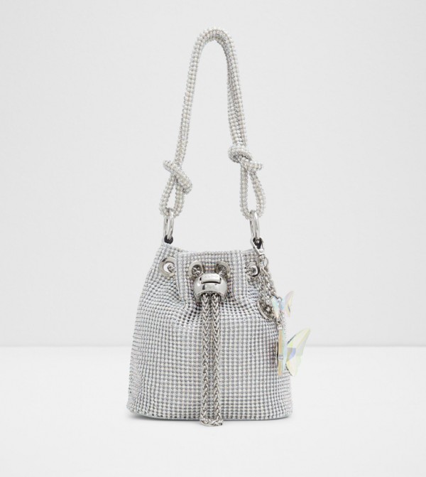 MARVELABFLY Embellished Bucket Bag