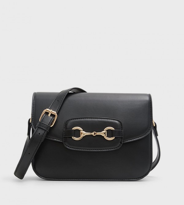 MARYJANE Snap Closure Crossbody Bag