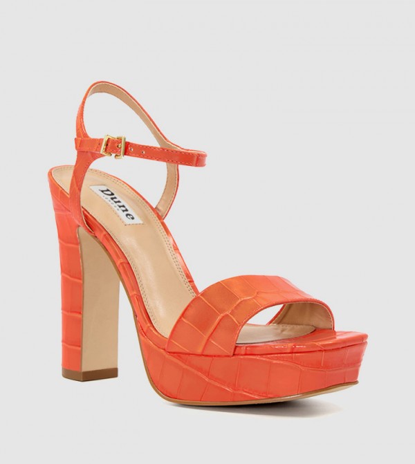 MATCHE Block Heel Platform Sandals