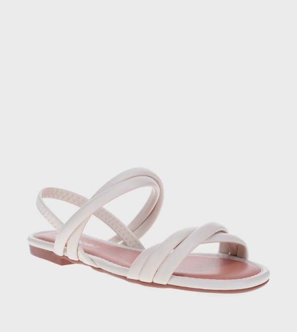 AARA Open Toe Flat Sandals
