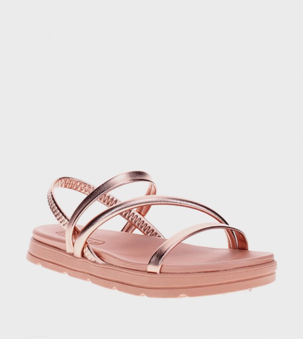 SIL Open Toe Flatform Sandals