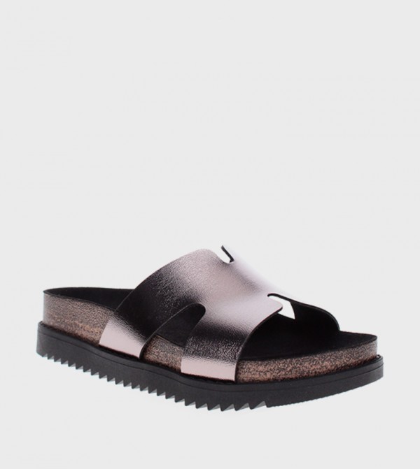 ZEPHIR Cut-Out Detail Platform Sandals