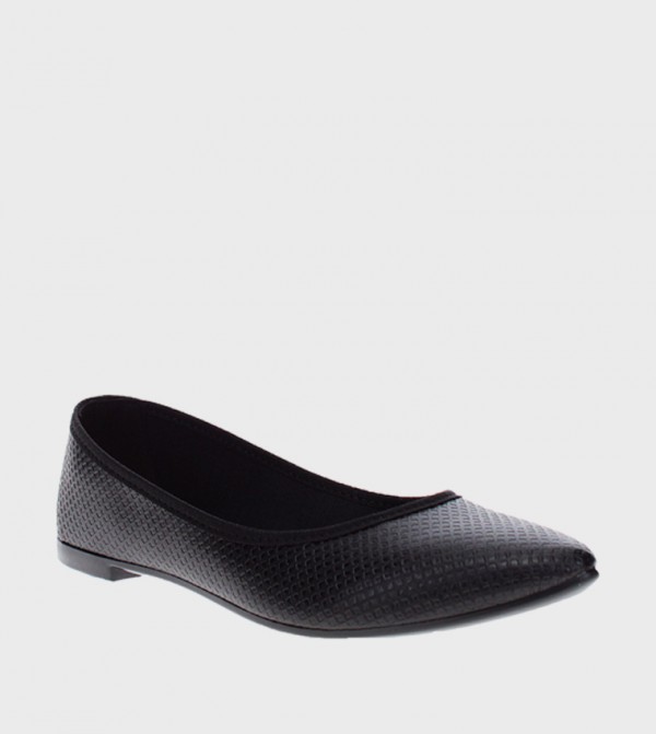 IJE Textured Ballerinas
