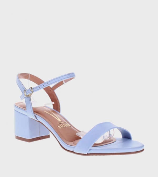 EOS Ankle Strap Block Heel Sandals