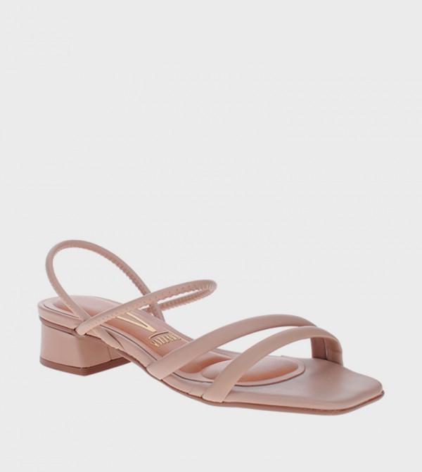 ZEIN Low Block Heel Sandals