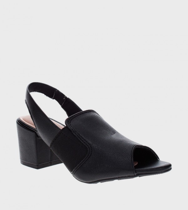 MIST Peep Toe Block Heel Sandals
