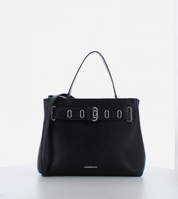 DIAMANTE Logo Detail Handheld Bag