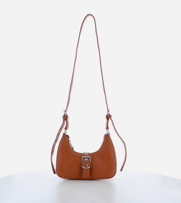 LODOLITE Buckle Detail Crossbody Bag