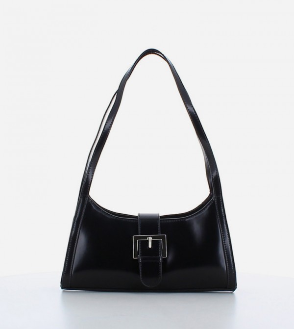 AMAZZONITE Buckle Detail Shoulder Bag