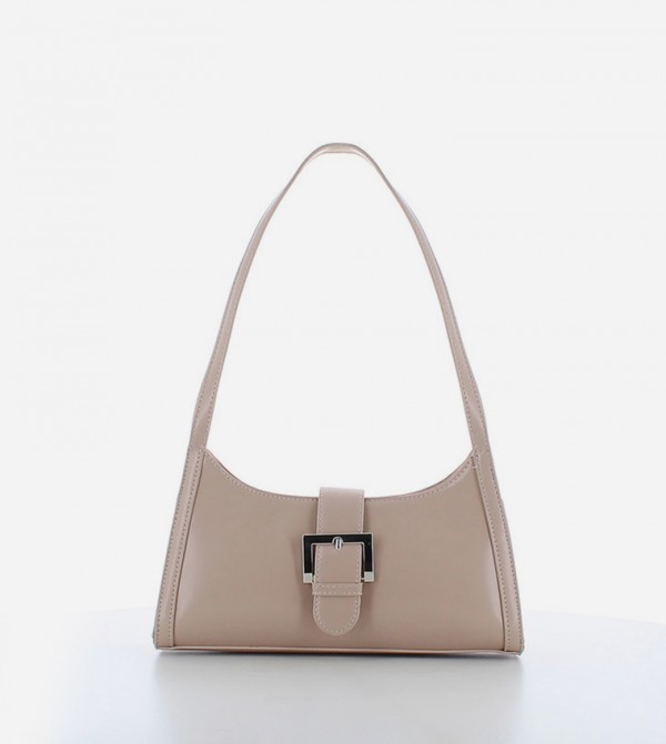 AMAZZONITE Buckle Detail Shoulder Bag
