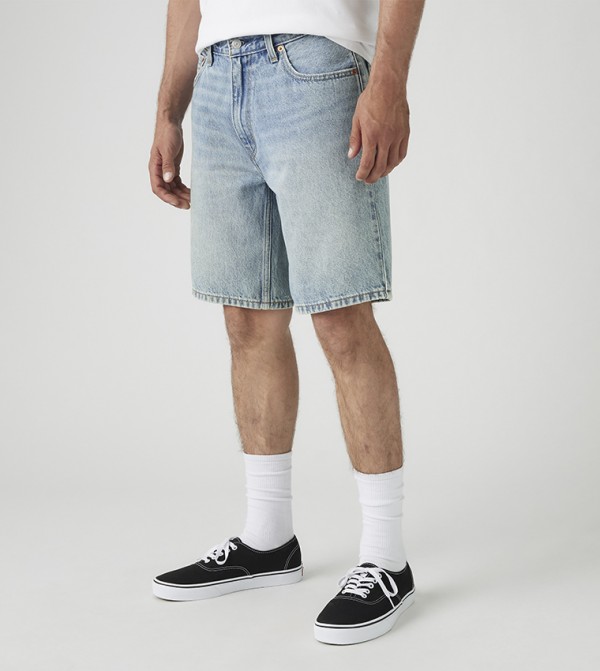 454 Washed Denim Shorts