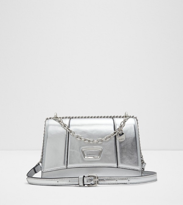 MEERYLA Chain Detail Convertible Crossbody Bag