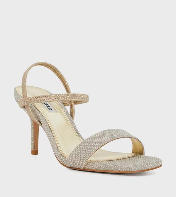 METHODICAL Embellished Slingback Heeled Sandals