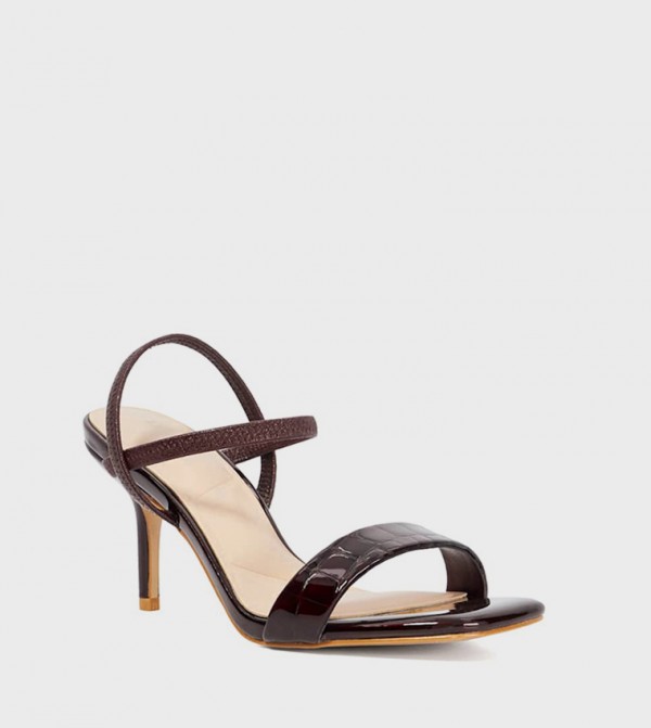 METHODICAL Open Toe Heel Sandals