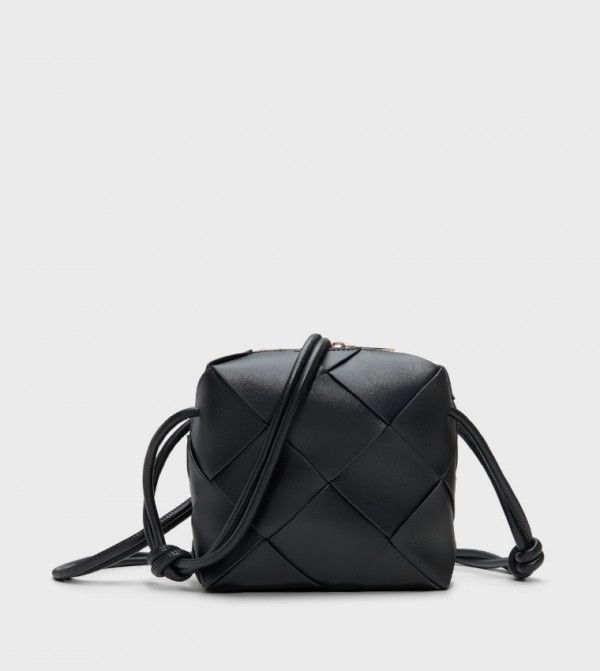 MICAHH Braided Crossbody Bag