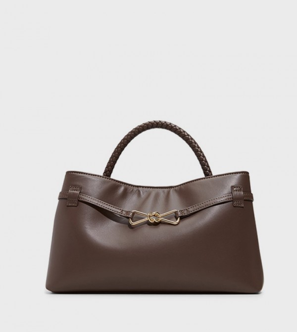 MIRABELLAA Braided Strap Handheld Bag