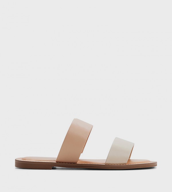 MIRAE Open Toe Flat Sandals