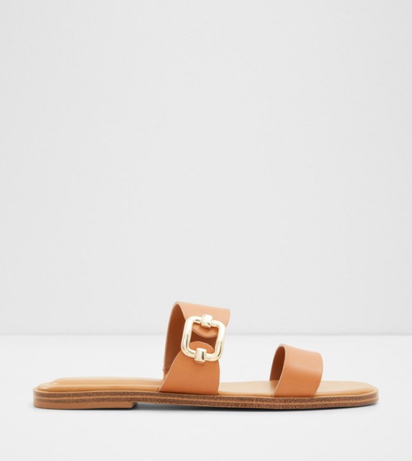 MIRYHAR Double Strap Flat Sandals