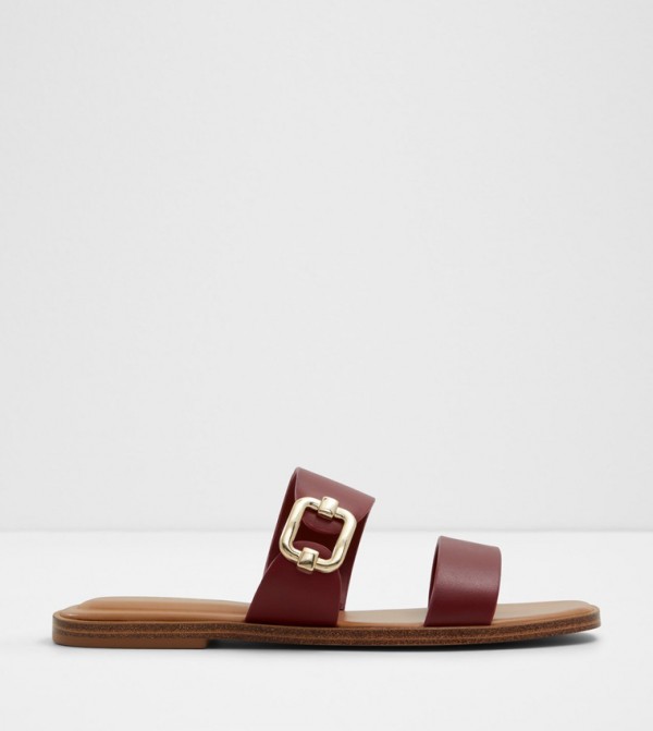 MIRYHAR Double Strap Flat Sandals