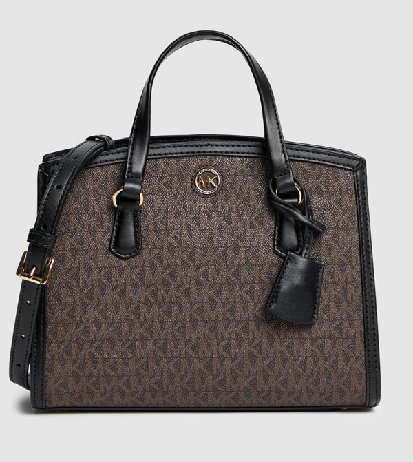 CHANTAL Monotype Printed Satchel Bag
