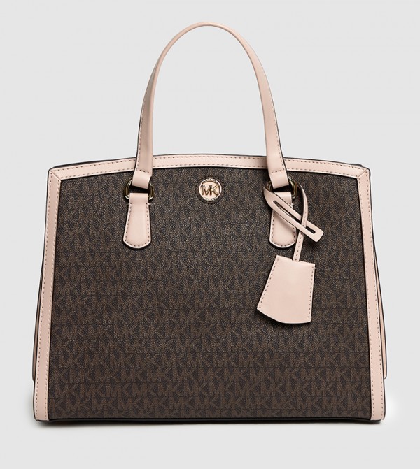 CHANTAL Monotype Printed Satchel Bag