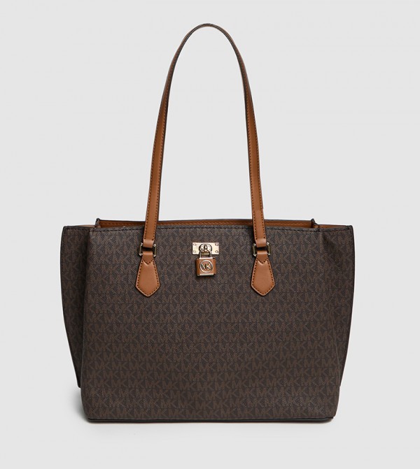 Monotype Printed Tote Bag