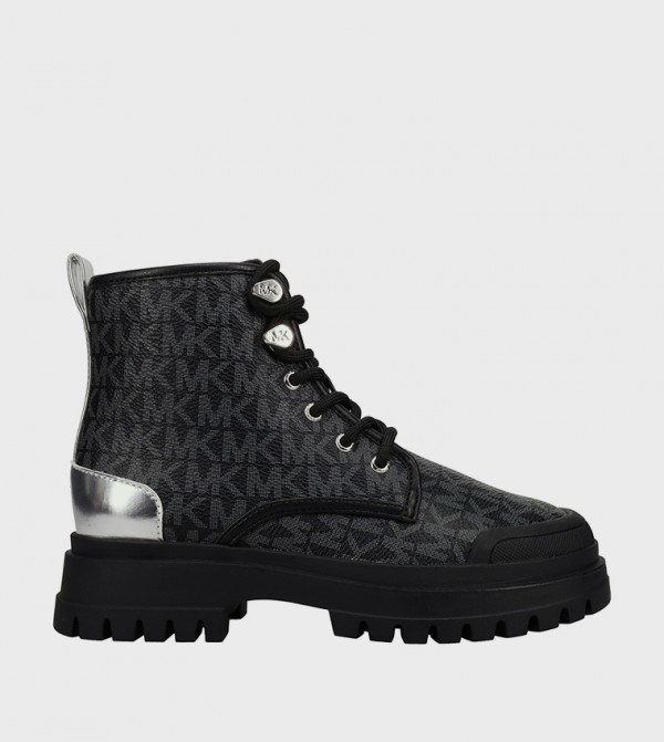 PAYTON Monogram Chunky Boots